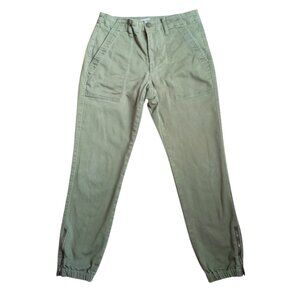 CAbi Green Utility Jogger Pants – Women’s Cargo Style, Size 4/S